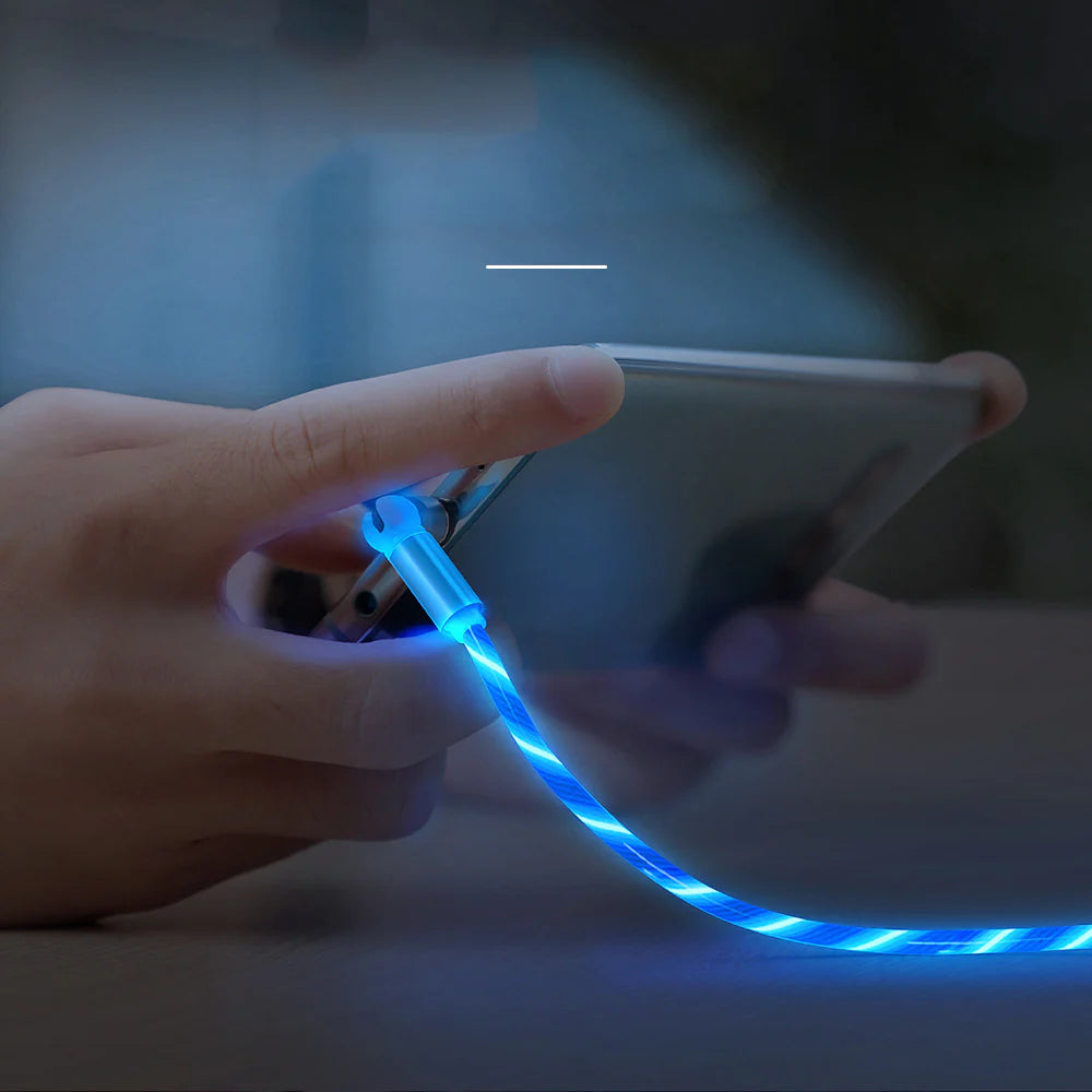 Twisted round Magnetic Charging Cord