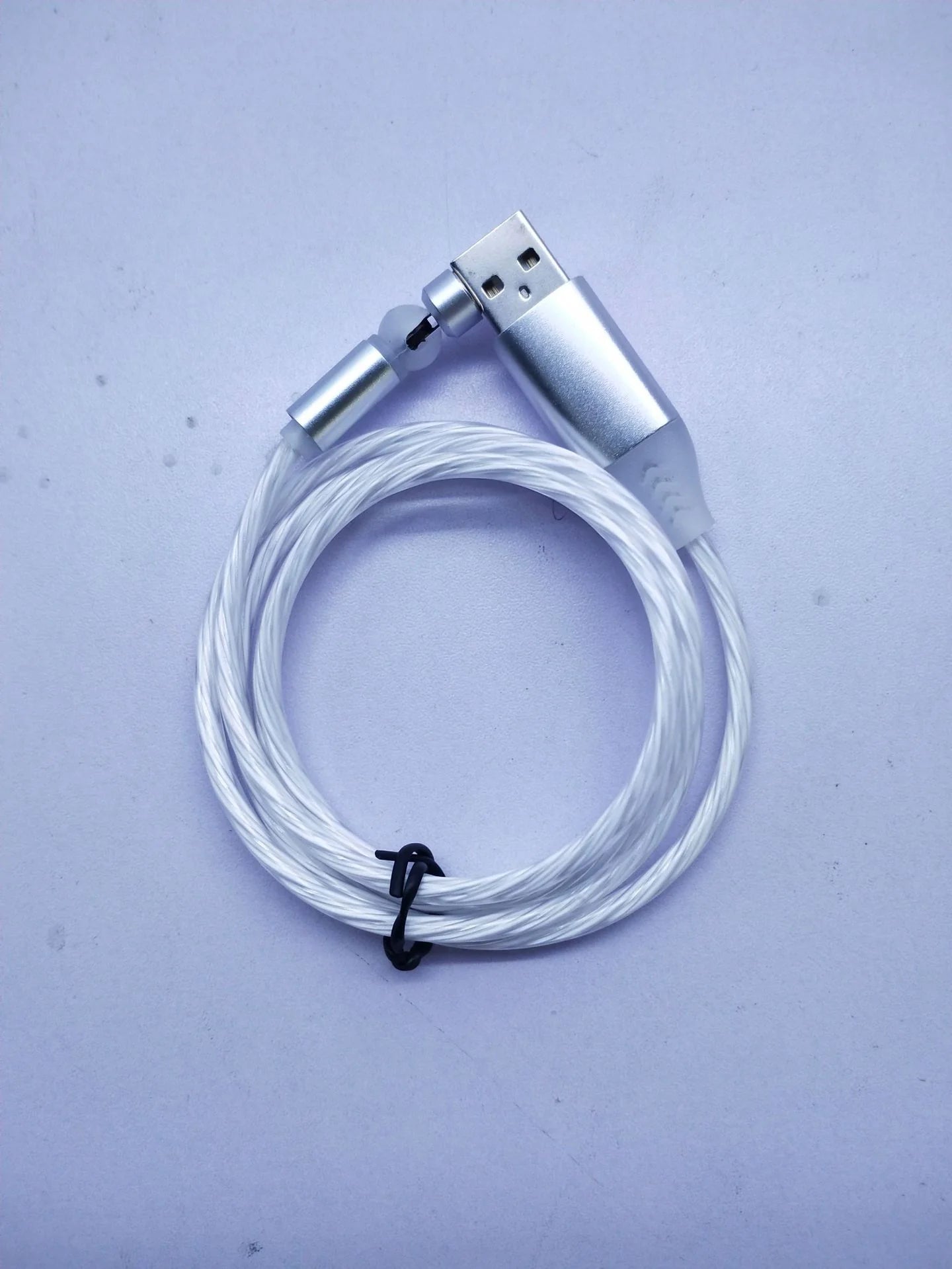 Twisted round Magnetic Charging Cord