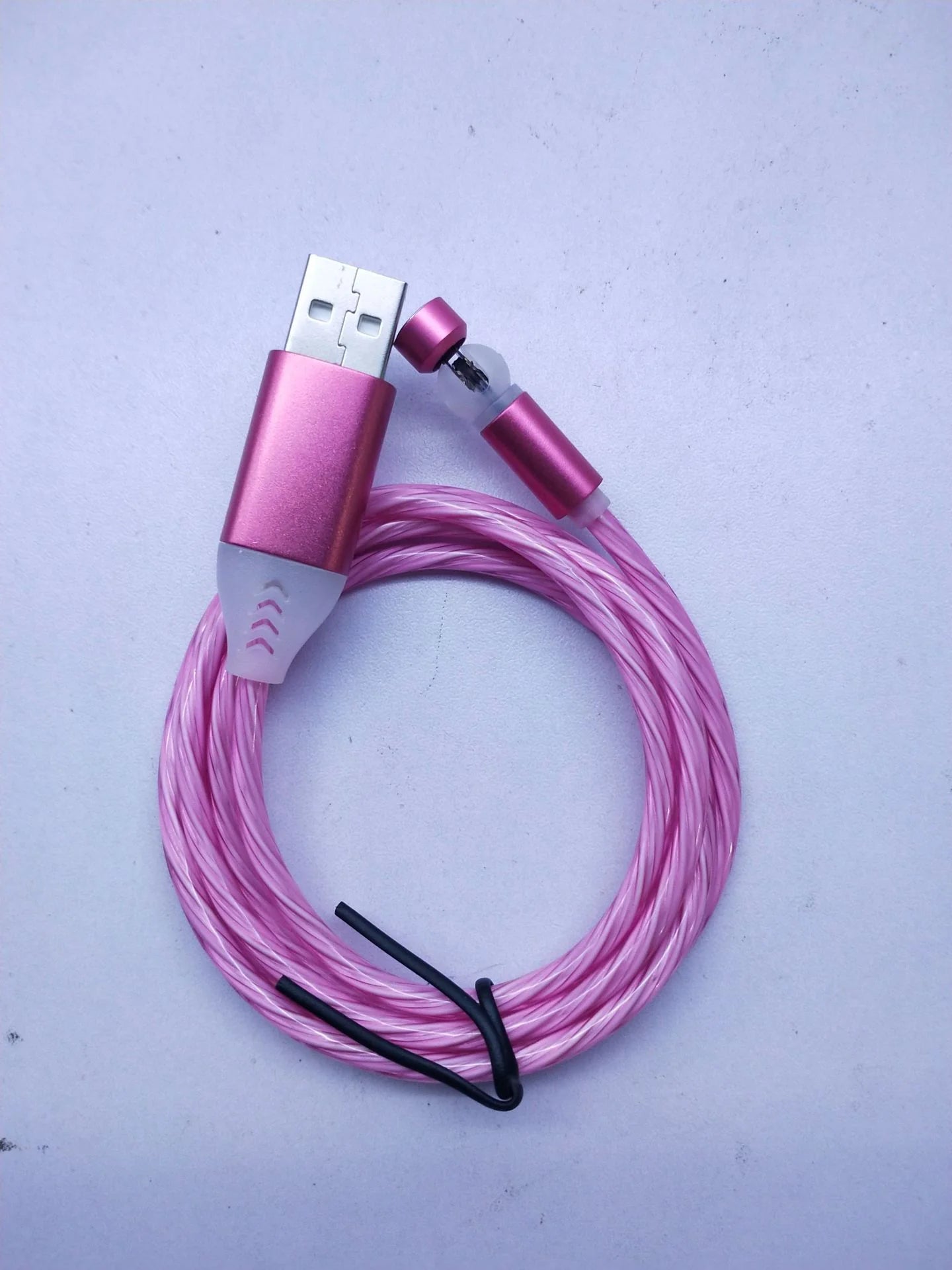 Twisted round Magnetic Charging Cord